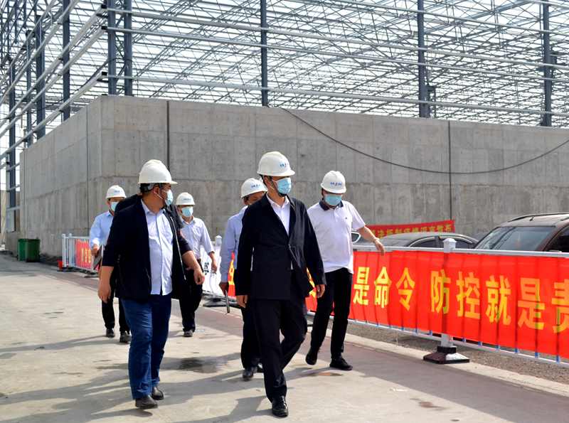 公司黨委副書記、總經(jīng)理張俊到新途公司調(diào)研指導工作